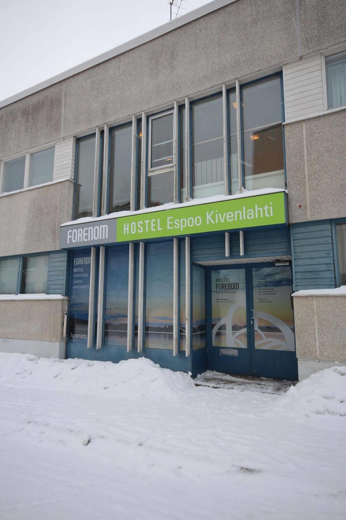 Forenom Hostel Espoo Kivenlahti Exterior photo